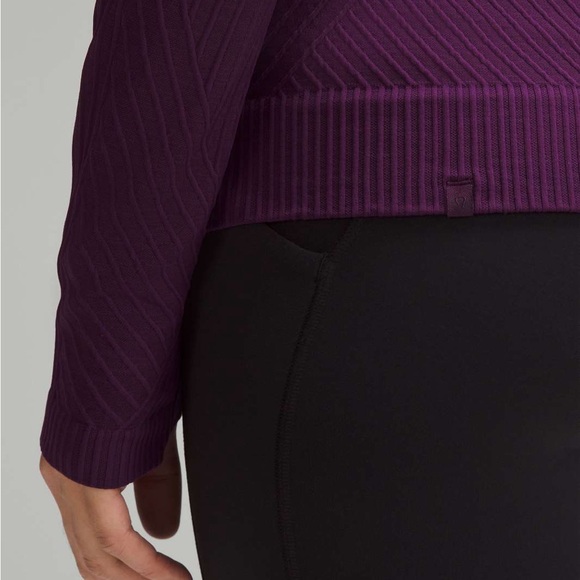 Lululemon Rest Less Pullover Magenta Size 4 - Picture 10 of 13